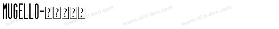 Mugello字体转换