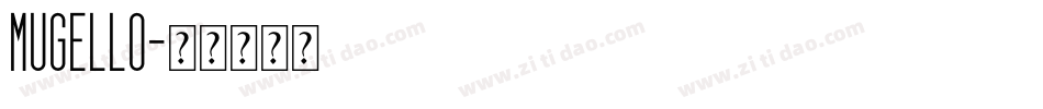 Mugello字体转换