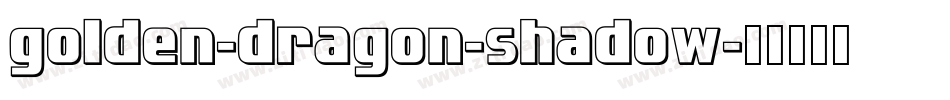 golden-dragon-shadow字体转换