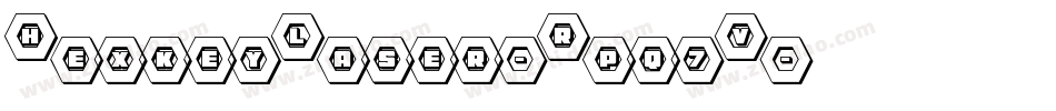 HexkeyLaser-Rpq7V字体转换