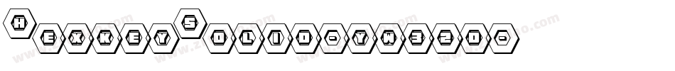 HexkeySolid-yw32d字体转换