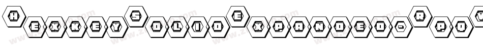 HexkeySolidExpanded-RpqV3字体转换