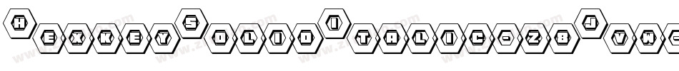HexkeySolidItalic-z8Jvw字体转换