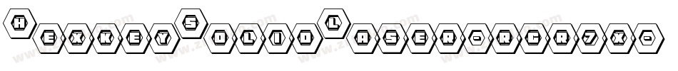 HexkeySolidLaser-rgr7x字体转换