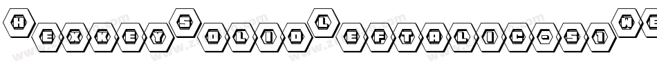HexkeySolidLeftalic-51WEZ字体转换