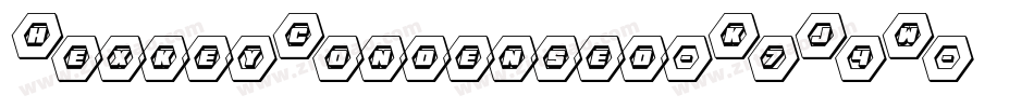 HexkeyCondensed-K7J4W字体转换