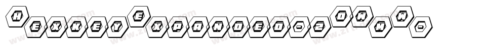 HexkeyExpanded-2OWmW字体转换