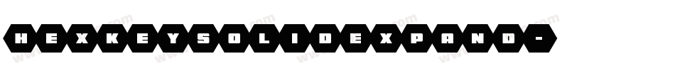hexkeysolidexpand字体转换