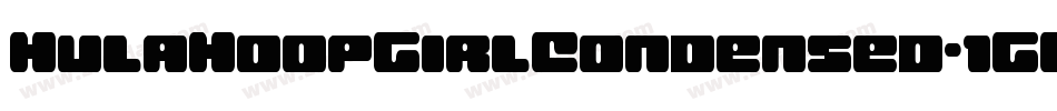 HulaHoopGirlCondensed-1GGv2字体转换