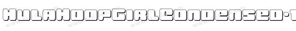 HulaHoopGirlCondensed-1GGv2字体转换