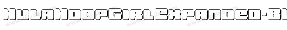 HulaHoopGirlExpanded-BWWZd字体转换