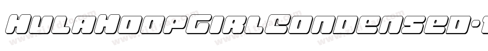 HulaHoopGirlCondensed-1GGv2字体转换