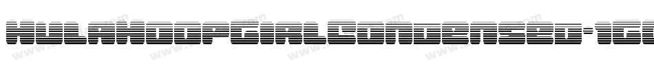 HulaHoopGirlCondensed-1GGv2字体转换