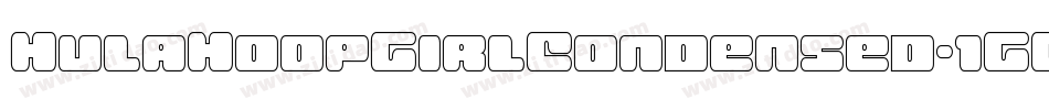 HulaHoopGirlCondensed-1GGv2字体转换