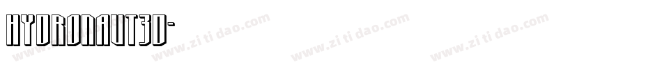 hydronaut3d字体转换