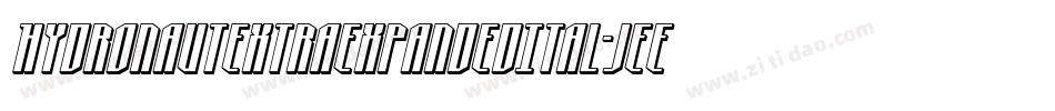 HydronautExtraExpandedItal-jEE50字体转换