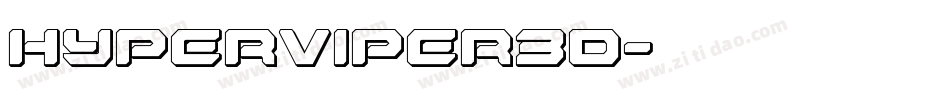 hyperviper3d字体转换