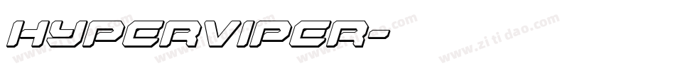 hyperviper字体转换