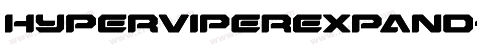 hyperviperexpand字体转换