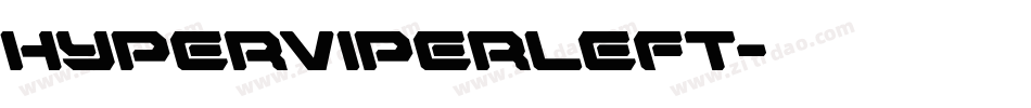 hyperviperleft字体转换