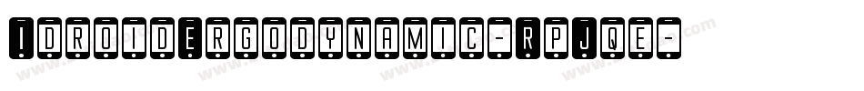 IdroidErgodynamic-RpJqe字体转换