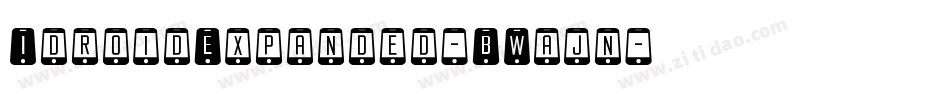 IdroidExpanded-BWajn字体转换