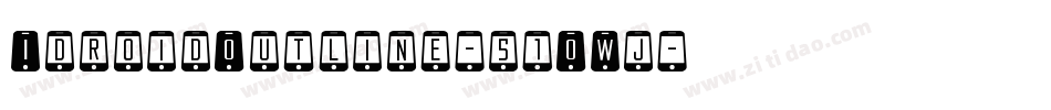 IdroidOutline-51OWj字体转换
