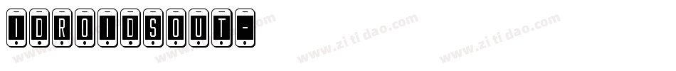 idroidsout字体转换