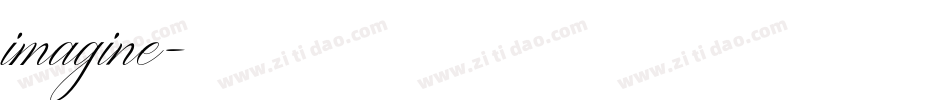 imagine字体转换