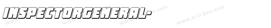 inspectorgeneral字体转换