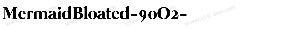 MermaidBloated-9oO2字体转换