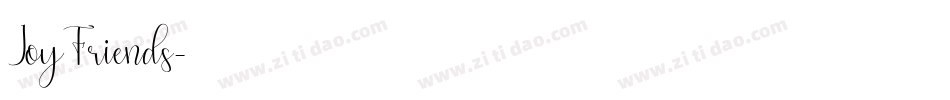 JoyFriends字体转换