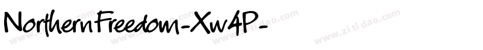 NorthernFreedom-Xw4P字体转换