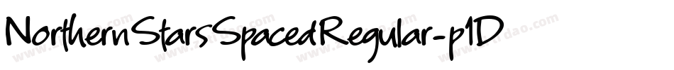NorthernStarsSpacedRegular-p1Dy字体转换