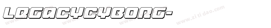 legacycyborg字体转换