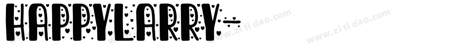 Happylarry字体转换