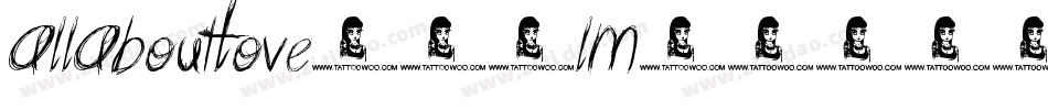 AllAboutLove-35lM字体转换