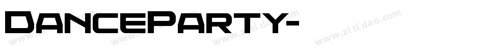 DanceParty字体转换