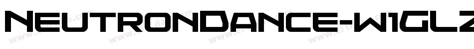NeutronDance-w1GLZ字体转换