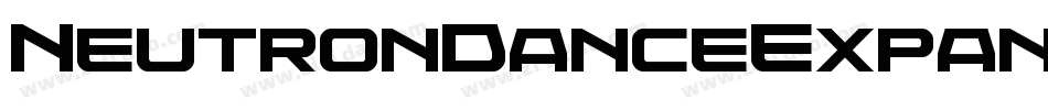 NeutronDanceExpandedItalic-X3qv9字体转换