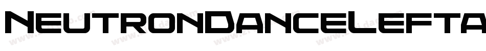 NeutronDanceLeftalic-ZVE73字体转换