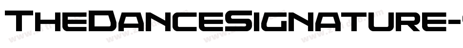 TheDanceSignature-9wx0字体转换