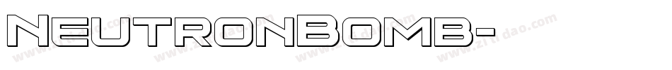 NeutronBomb字体转换