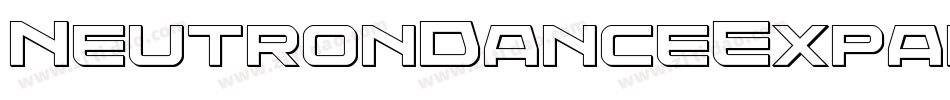 NeutronDanceExpandedItalic-X3qv9字体转换