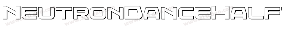 NeutronDanceHalftoneItalic-OVA16字体转换 NeutronDanceHalftoneItalic-OVA16字体转换