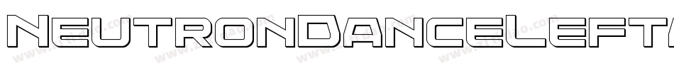 NeutronDanceLeftalic-ZVE73字体转换