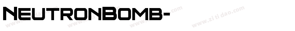NeutronBomb字体转换
