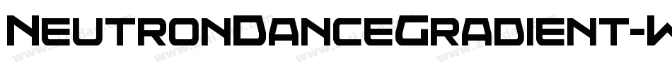 NeutronDanceGradient-WyW2n字体转换
