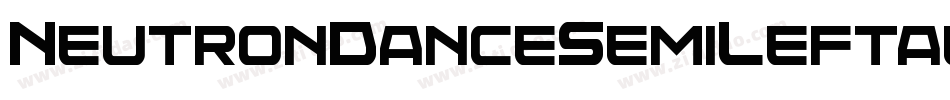 NeutronDanceSemiLeftalic-K7dep字体转换