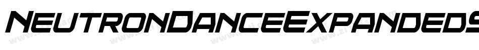 NeutronDanceExpandedSemiita-eZeWm字体转换 NeutronDanceExpandedSemiita-eZeWm字体转换